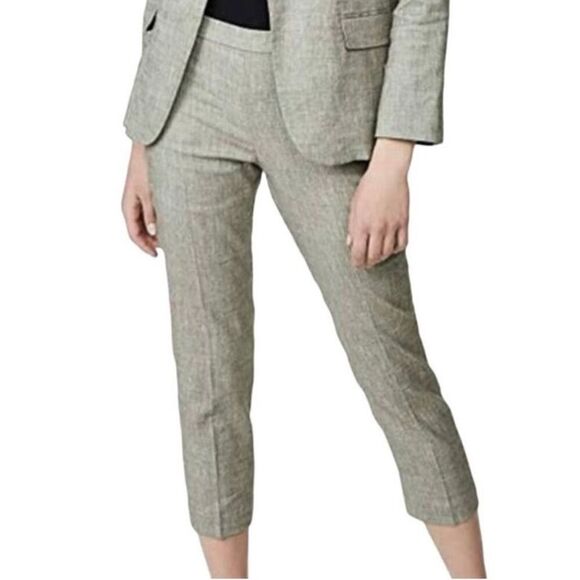 NEW Theory Women’s 2 Basic Pull On Cargo Cropped Pants MADE IN USA - Picture 1 of 6